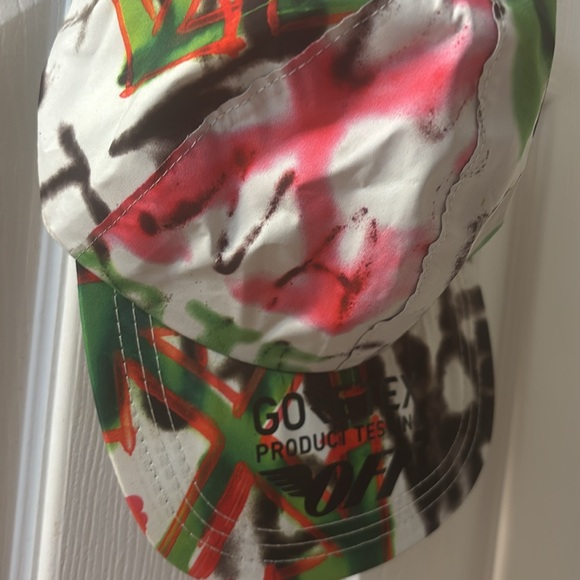 Virgil Off-White x Goretex Graffiti Print Hat - Picture 3 of 8